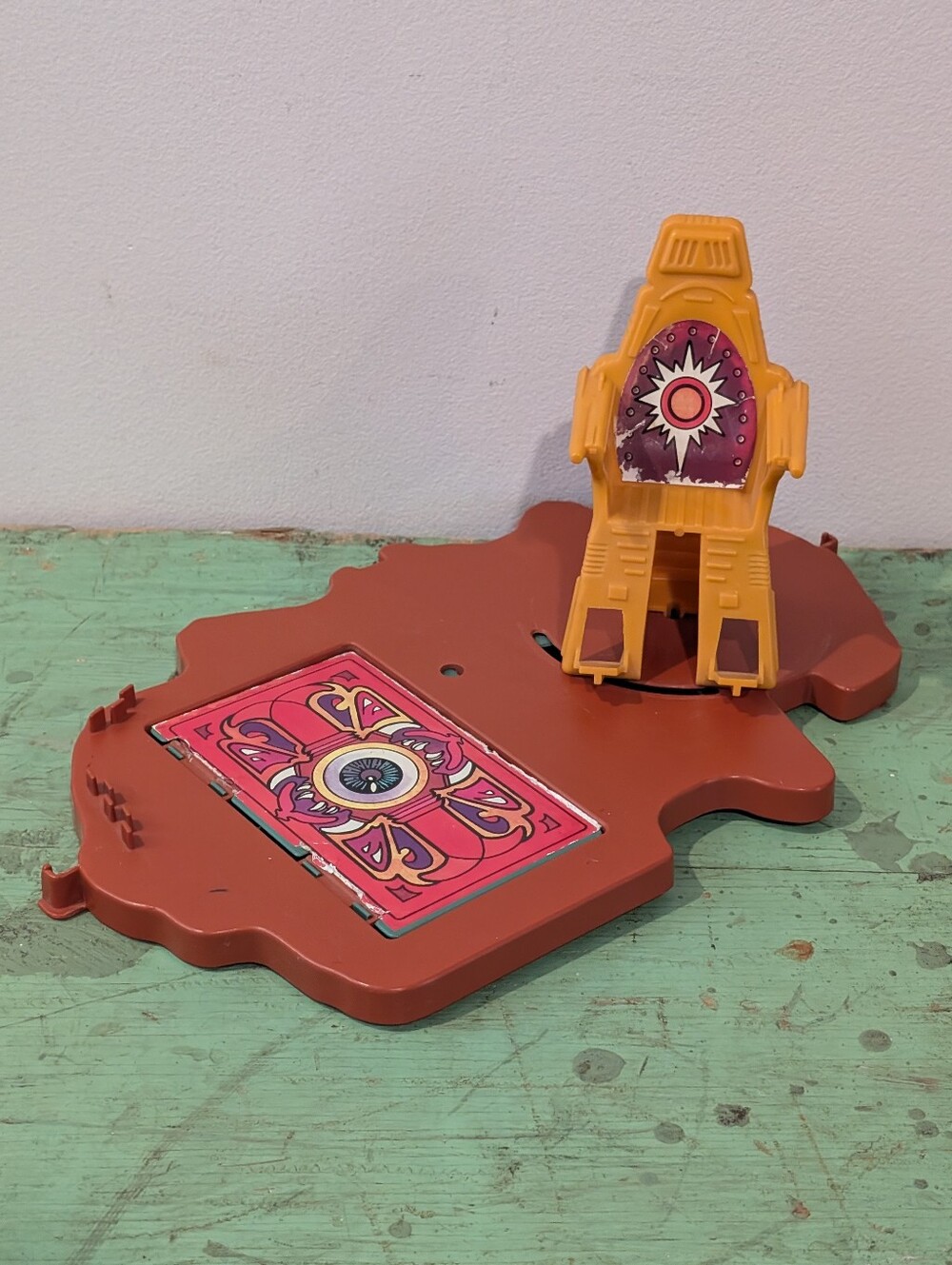Vintage 1980s Masters of the Universe Castle Grayskull Playset Throne Assembly!